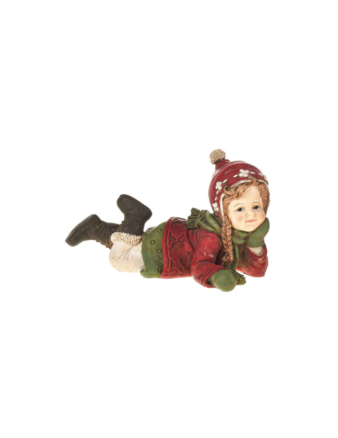 PERSONAGGI PRESEPE: vendita online Brandani Bambina Sdraiata di Natale – La Magia di Natale per la Tua Casa in offerta