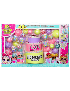 GIOCATTOLO PUBBLICIZZATO: vendita online LOL SURPRISE 120957 BIG SURPRISE PARTY, 4 BAMBOLE COLLEZIONABILI, 40+ SORPRESE, UNBO...