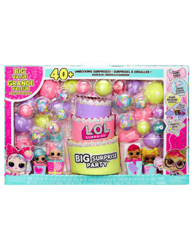 L.O.L. Surprise Big Surprise Party con 4 bambole e accessori assortiti | shopincasa.it