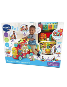 VTech Edo Maxi Treno Cavalcabile 7 in 1 - Trenino Multiattività 12-36 Mesi | shopincasa.it