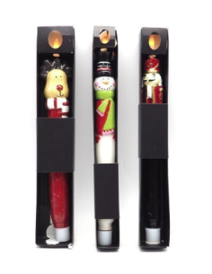 CANDELA LED 37231 LUCIDA H27,5CM DECORI ASSORTITI