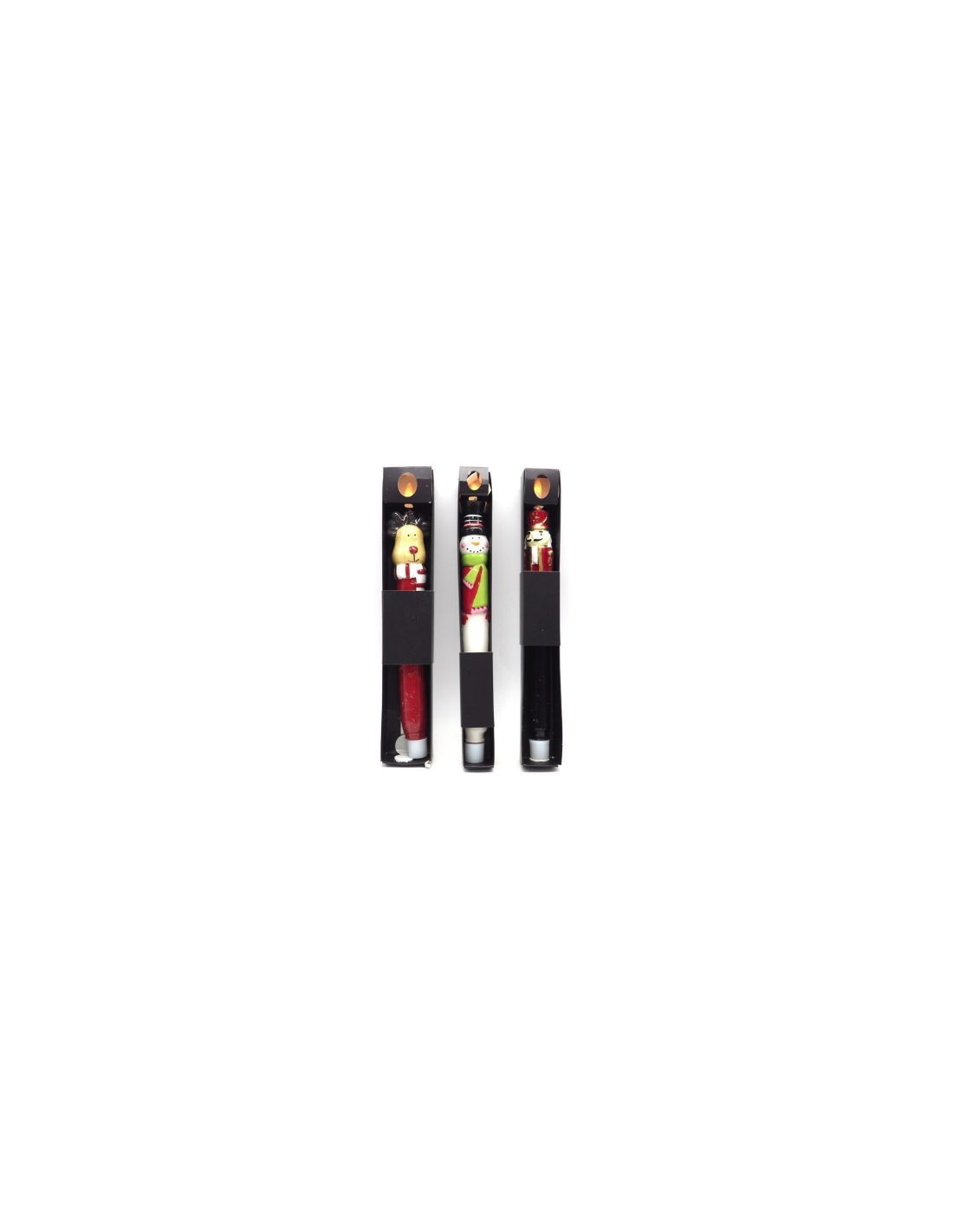 CANDELA LED 37231 LUCIDA H27,5CM DECORI ASSORTITI