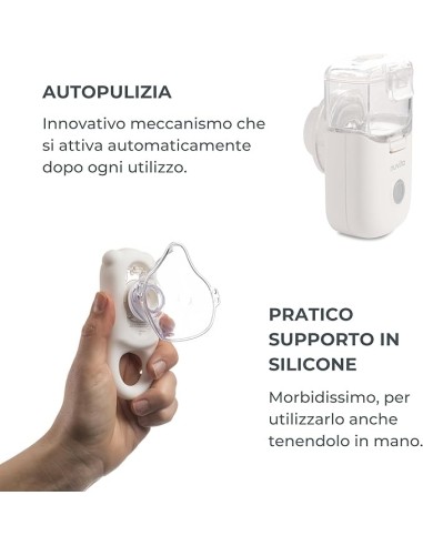 Nuvita 5078 Aerosol MESH Indossabile – Leggero, Silenzioso e a Mani Libere | shopincasa.it
