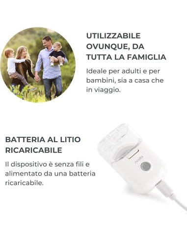 Nuvita 5078 Aerosol MESH Indossabile – Leggero, Silenzioso e a Mani Libere | shopincasa.it