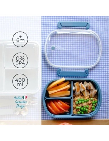 Nuvita Contenitore Portapranzo Blu | ShopInCasa.it
