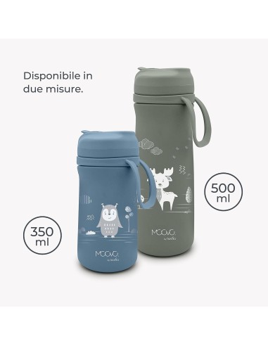Nuvita Borraccia Termica Inox Verde 500ml - Shopincasa.it