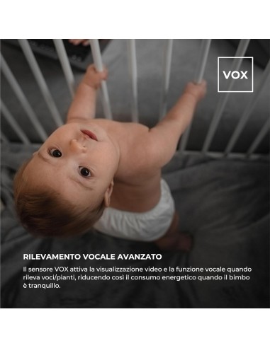 Nuvita 3045 Videovoice - Baby Monitor Wireless con Visione Notturna e Ninne Nanne | Shopincasa.it