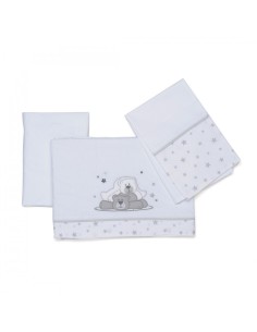 TESSILE: vendita online FP SET LENZ LETT DOLCESTELLA BIANCO in offerta 2