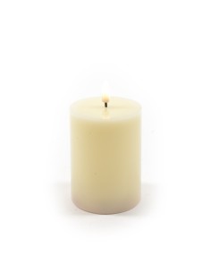 CANDELA LED 27706 AVORIO 7,5X10CM