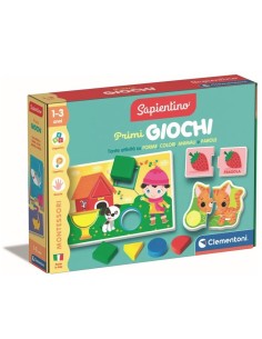 PRESCOLARI: vendita online Clementoni Sapientino Montessori Primi Giochi – Cofanetto Educativo 1-3 Anni in offerta