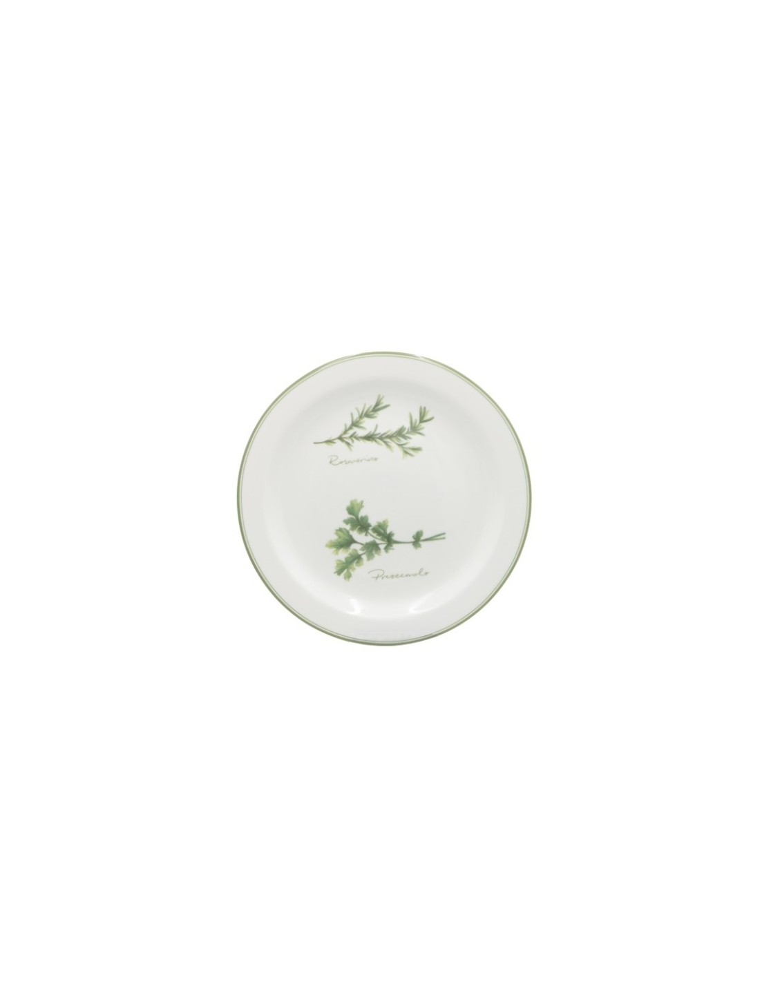 Coltivia Piatto Frutta 20 cm – Porcellana Satinata con Decoro | shopincasa.it