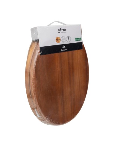 SEDILI E COPRIWATER: vendita online Copriwater "Blackacia" in Legno di Acacia – 46,5x37,3x6,4 cm, Eleganza Naturale per il Ba...
