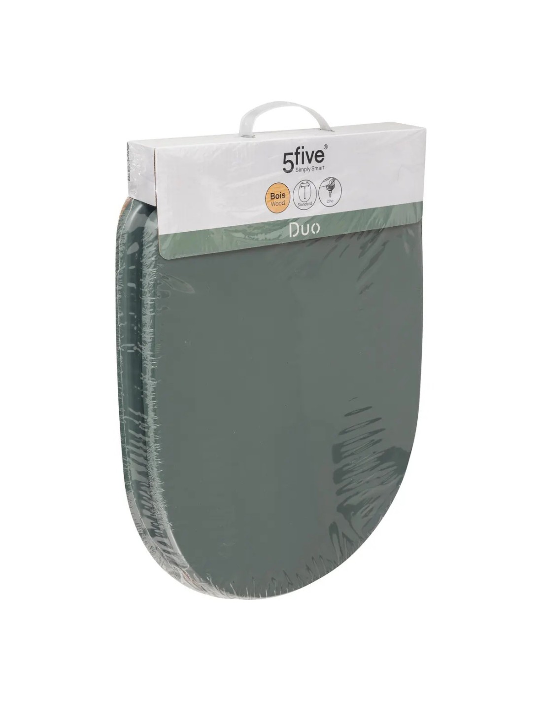 SEDILI E COPRIWATER: vendita online Sedile WC "Duo" Ficus 49x36x4,5 cm – Eleganza e Comfort per il Bagno in offerta