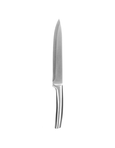 UTENSILI CUCINA: vendita online Blocco Coltelli Silver Precision 5 Pezzi con Supporto in Legno di Acacia – H. 22 x L. 10 cm i...