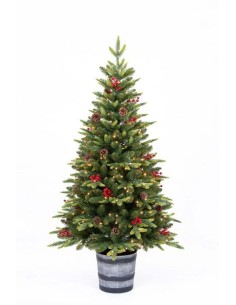 PINETTO 120CM PE+PVC 150LED IN VASO(4775)