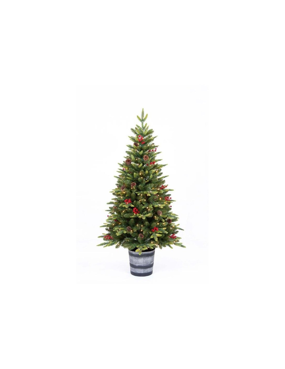 PINETTO 120CM PE+PVC 150LED IN VASO(4775)