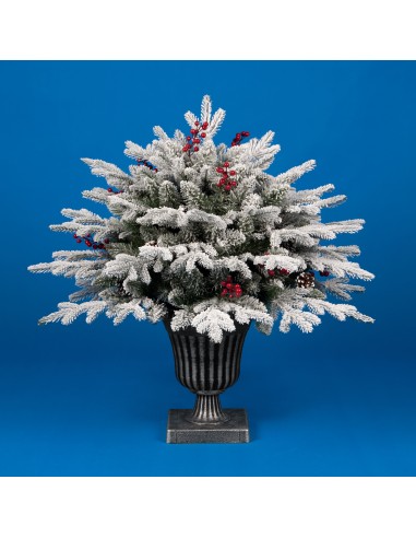 PINETTO 75CM FLOCCATO PE+PVC IN VASO(3050)