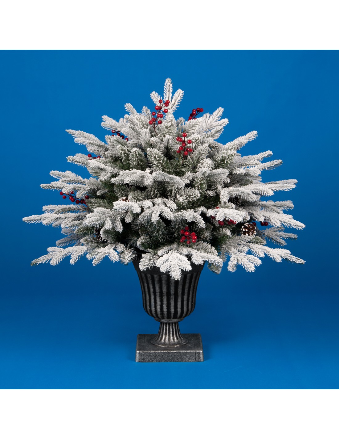 PINETTO 75CM FLOCCATO PE+PVC IN VASO(3050)