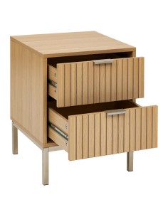 MOBILETTI E CONSOLE: vendita online Comodino "Tasso" 2 cassetti, dimensioni L. 40 x P. 40 x H. 52,5 cm, peso 11,450 kg, desig... 2