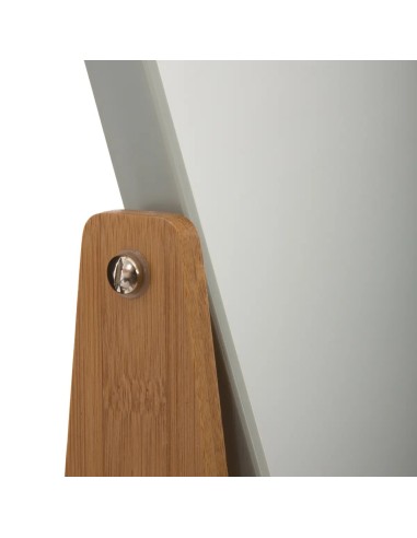 SPECCHI: vendita online Specchio Natureo 16 cm x 22 cm, cornice in bambù, dimensioni L. 16 x H. 22 x P. 6 cm, stile naturale,...