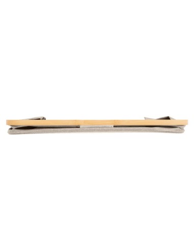 PORTABIANCHERIA: vendita online Cestino portaoggetti pieghevole 57x37x27 cm, poliestere e bambù, contenitore salvaspazio, ces...