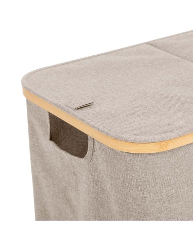PORTABIANCHERIA: vendita online Portabiancheria 2 posti 53x33x54 cm, tessuto resistente, capiente, cesto organizer, pratico, ...