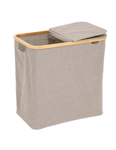PORTABIANCHERIA: vendita online Portabiancheria 2 posti 53x33x54 cm, tessuto resistente, capiente, cesto organizer, pratico, ...