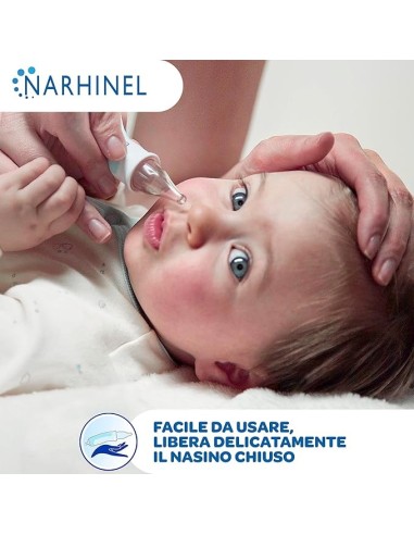 Narhinel Aspiratore Nasale Neonati e Bambini con Ricambi Soft | Shopincasa.it