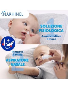 Narhinel Soluzione Fisiologica - 30 Flaconcini Monodose per Lavaggi Nasali | shopincasa.it 2