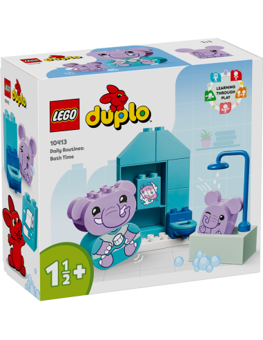 GIOCATTOLO PUBBLICIZZATO: vendita online DUPLO 10413 ATTIVITA'QUOTIDIANE:IL BAGNETTO in offerta