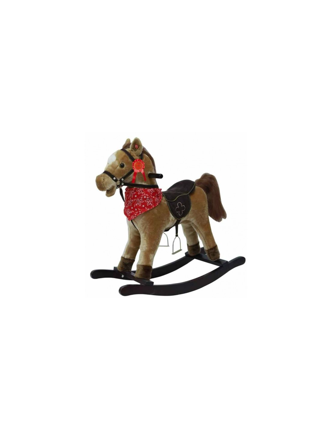 PRESCOLARI: vendita online CAVALLO A DONDOLO 705100501 CON SUONI 74X30X67CM in offerta