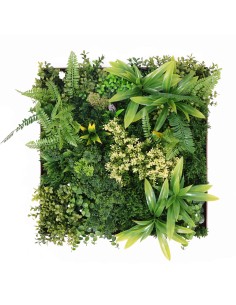 QUADRO PIANTE ARTIFICIALI 50X50 JUNGLE su Shop in Casa