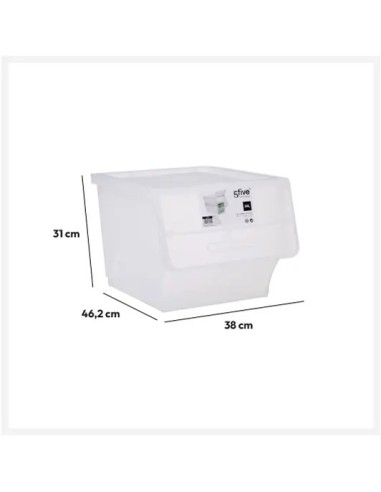 ACCESSORI BUCATO: vendita online Box con apertura frontale 34L, dimensioni L. 38 x P. 45,5 x H. 31 cm, pratico e spazioso, id...
