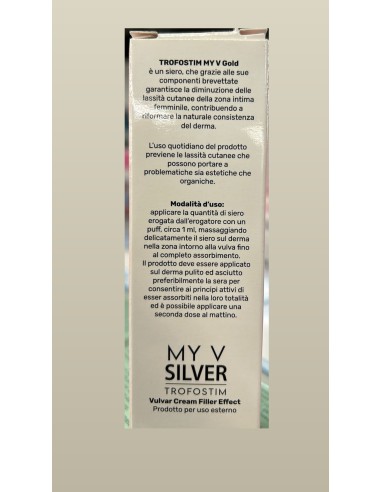 TrofoStim MY V Silver 30ml – Siero Rassodante Intimo | shopincasa.it