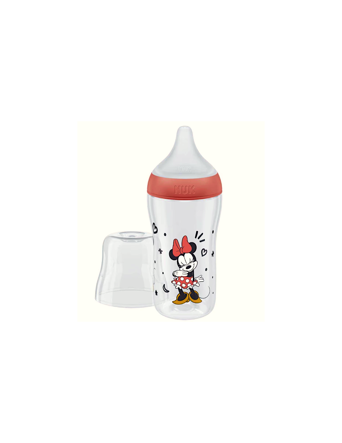 Nuk Bottiglia Perfect Match 260 ml + Tettarella Silicone M Disney Minnie | shopincasa.it