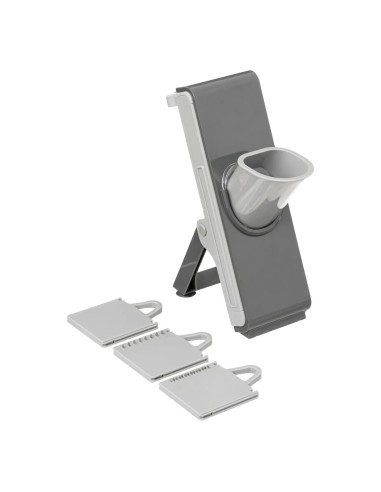 GRATTUGIE E AFFETTATRICI: vendita online Mandolina multi-taglio con spingi-verdure, L. 26,5 x l. 15 x h. 9,5 cm, per affettar...
