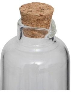 OLIERE - DOSATORI - FORMAGGIERE: vendita online Set olio e aceto Harmony in vetro boro, acacia e ferro, L. 19 x l. 17 x h. 8 ... 2
