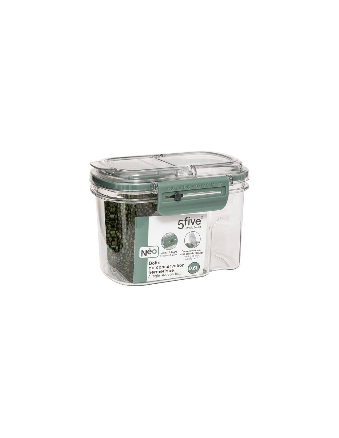 THERMOS E PORTAVIVANDE: vendita online Barattolo ermetico 0,6LT con beccuccio, 4.2 x 10.4 x 10.6 cm, pratico e resistente in ...