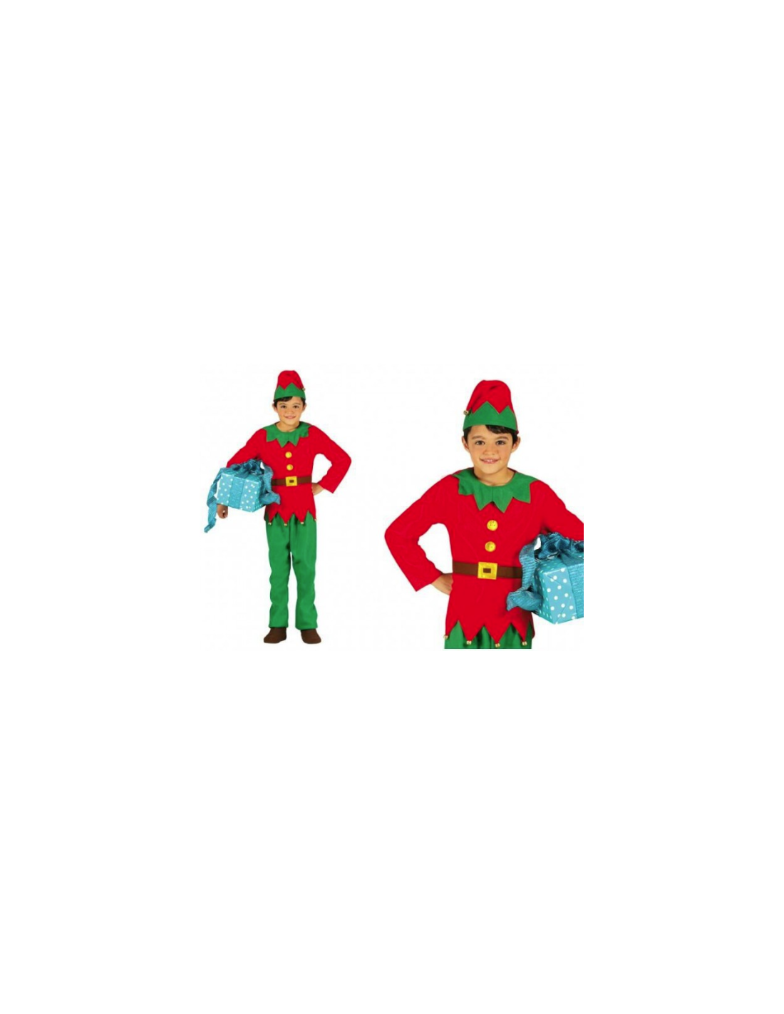 COSTUME 42450 ELFO GIOVANE 5/6 ANNI