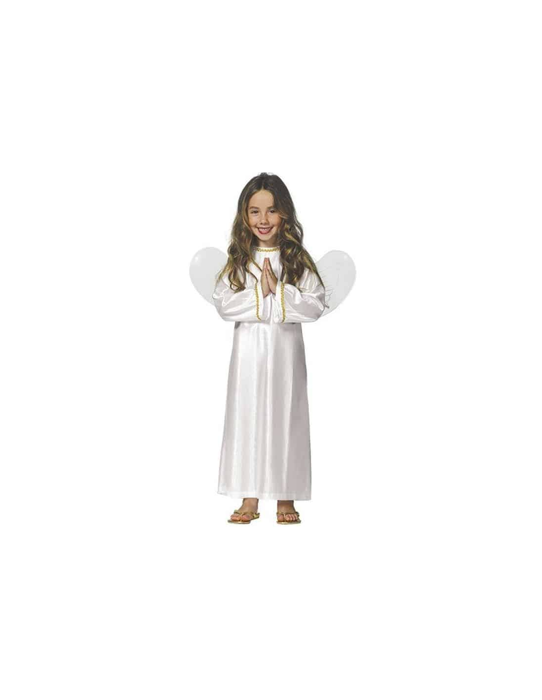 VESTITI: vendita online COSTUME DA ANGELO PER BIMBI TAGLIA 7/9 ANNI in offerta