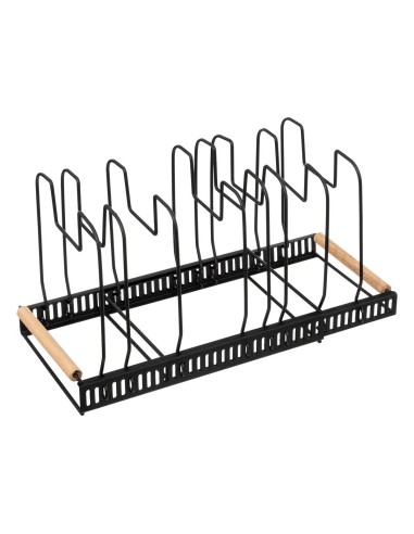 ACCESSORI VARI: vendita online Portapadelle estensibile in ferro, dimensioni L. 58,5 x l. 21 x h. 18 cm, resistente e versati...