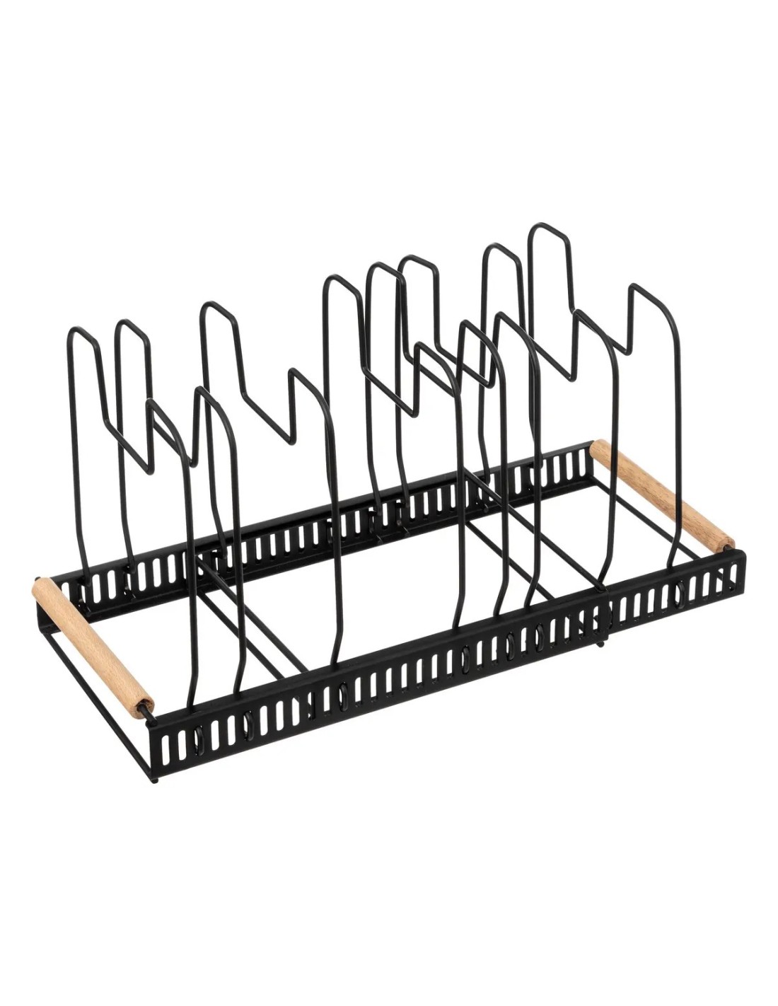 ACCESSORI VARI: vendita online Portapadelle estensibile in ferro, dimensioni L. 58,5 x l. 21 x h. 18 cm, resistente e versati...
