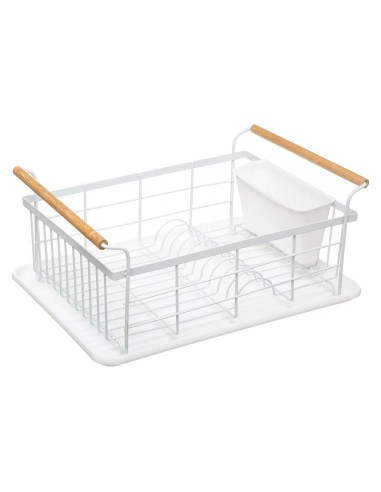 ACCESSORI LAVELLO: vendita online Scolapiatti Modern Color Bianco, Organizzatore Cucina 43x32x18,5 cm, Scolapiatti Elegante, ...