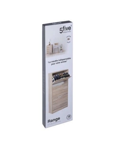 ARMADIETTI: vendita online Scarpiera 3 Cassetti Bianco in Legno, 60x23x118 cm – Salvaspazio Elegante in offerta