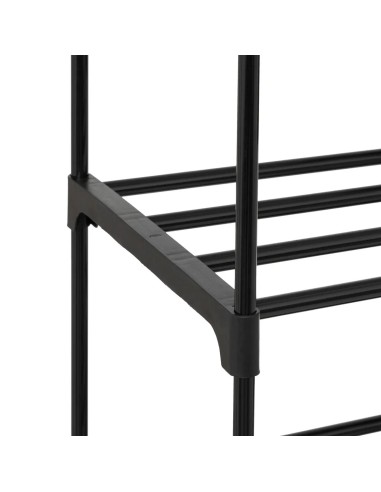 MENSOLE E SCAFFALI: vendita online Scarpiera Modulare Nera 155x87x30 cm, Ampio Spazio di Archiviazione per Scarpe e Accessori...