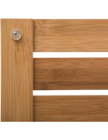 ACCESSORI BAGNO: vendita online Grata a Doghe in Bambù Naturale, 53x36 cm, Design Versatile, Sostenibile, Resistente in offerta