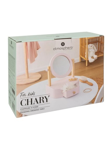 SPECCHI: vendita online Specchiera Chary Rose 22x16 cm con Cassetto in MDF E1 e Pino, Design Elegante per il Tuo Ambiente in ...