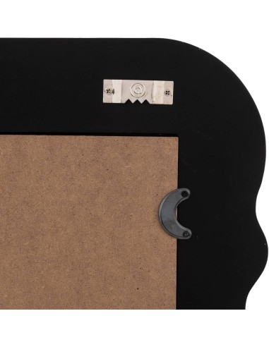 SPECCHI: vendita online Specchio Bisellato Nero 40x55 cm, Elegante Design in MDF | Specchio BISAUTE in offerta