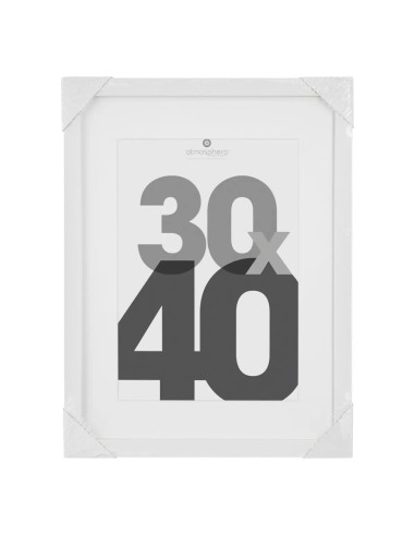 PORTAFOTO E CORNICI: vendita online Cornice Foto Éva 30x40 cm Bianco | Elegante Cornice in Legno per Arredo Casa in offerta