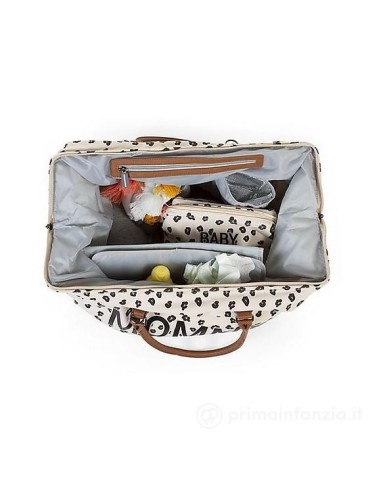 Mommy Bag Leopardata – Borsa Fasciatoio Pratica e di Stile | Shopincasa.it